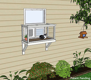 small window box catio diy catio plan cat enclosure catiospaces