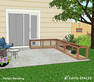 Catiospaces Tunnel Diy Cat Tunnel Catio Plan Elevated Tunnel Plan