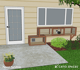 Catio Cat Enclosures Cat Tunnel Diy Plan Stacked Tunnel Catiospaces