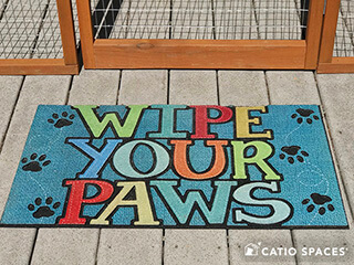 Catio Cat Enclsoure Mat Wipe Paws Catiospaces 320 Wm