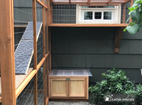 DIY Catio Plan: Outdoor Litter Box DIY Plans