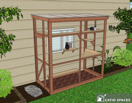 DIY Catio Plan The HAVEN Catio Plans with 3x6 and 4x8 Options