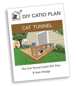 Diy Catio Plan Cat Tunnel Outdoor Cat Enclosure Catiospaces