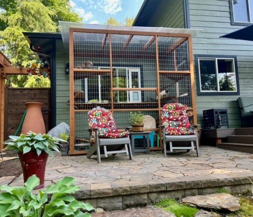 Catio Spaces Cat Enclosures Diy Plans Outdoor